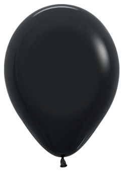 Ballons R5 Fashion Solid schwarz