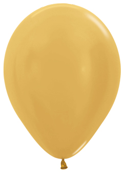 Ballons R5 Metallic gold Y