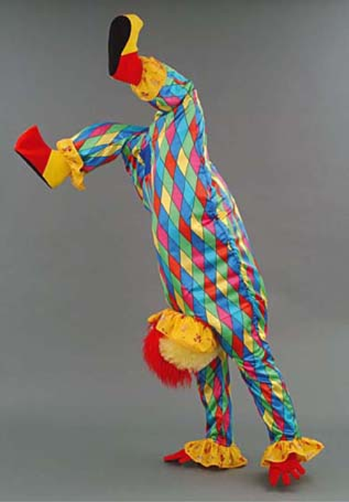 Kostüm "Illusion" Clown als Handstandläufer