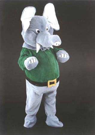 Kostüm Elefant grünes Shirt