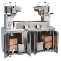 Popcornmaschine Twin Maxi Popping Plant 2x36oz/ 2x1020g
