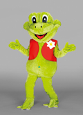 Kostüm Frosch hellgrün