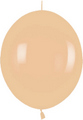 Ballons LOL-12  Fashion Solid pfirsich (Hautfarben)